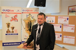 Nejúspěšnější pedagog loňského ročníku soutěže Eurorebus, pan Mgr. Pavel Kváš