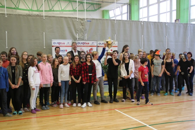 Předání Poháru pro nejúspěšnější ZŠ 2018